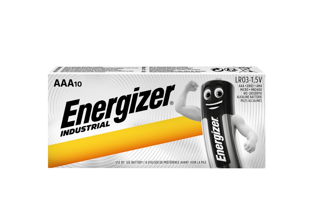 Energizer Industrial LR03/AAA - 10ks