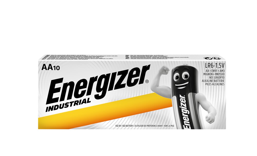 Energizer Industrial LR6/AA - 10ks