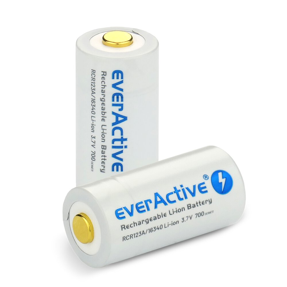 everActive 16340/RCR123A 3.7V Li-ion 700mAh