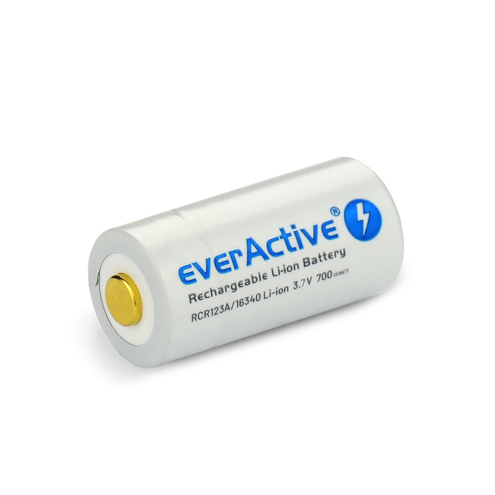 everActive 16340/RCR123A 3.7V Li-ion 700mAh