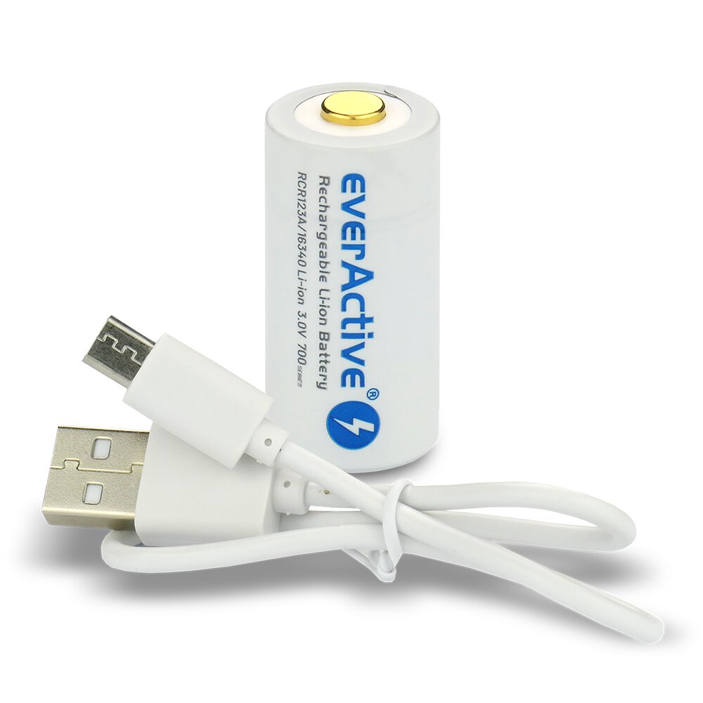 everActive 16340/RCR123A 700mAh, 3V - 1ks