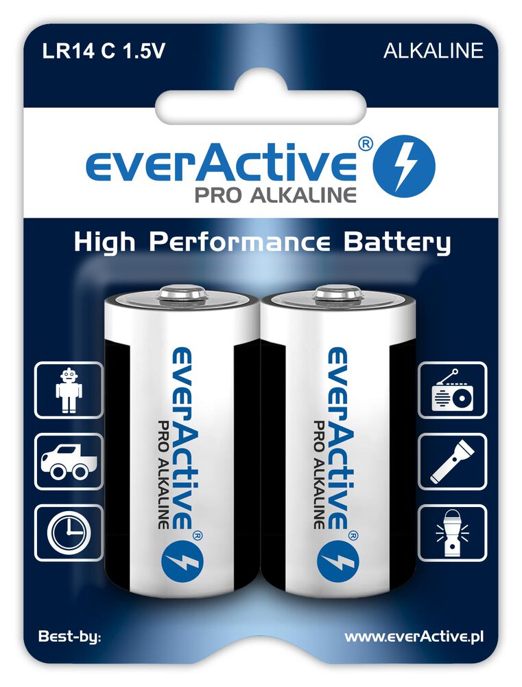 everActive Pro Alkaline LR14/C - 2ks