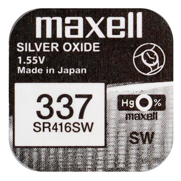 MAXELL 337/SR416SW - 1ks