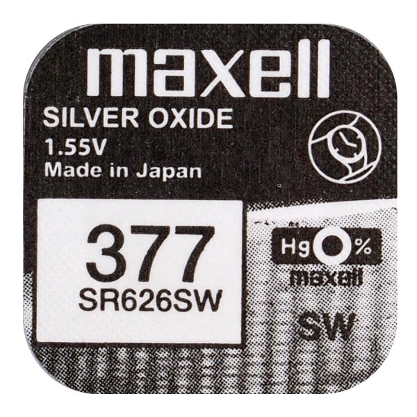 MAXELL 377/SR626SW - 1ks