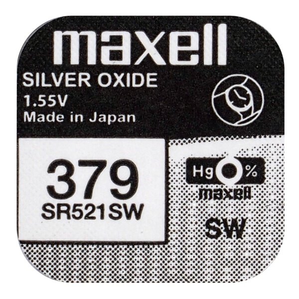 Maxell Silver Oxide 379 1ks 379/SR521SW/V379