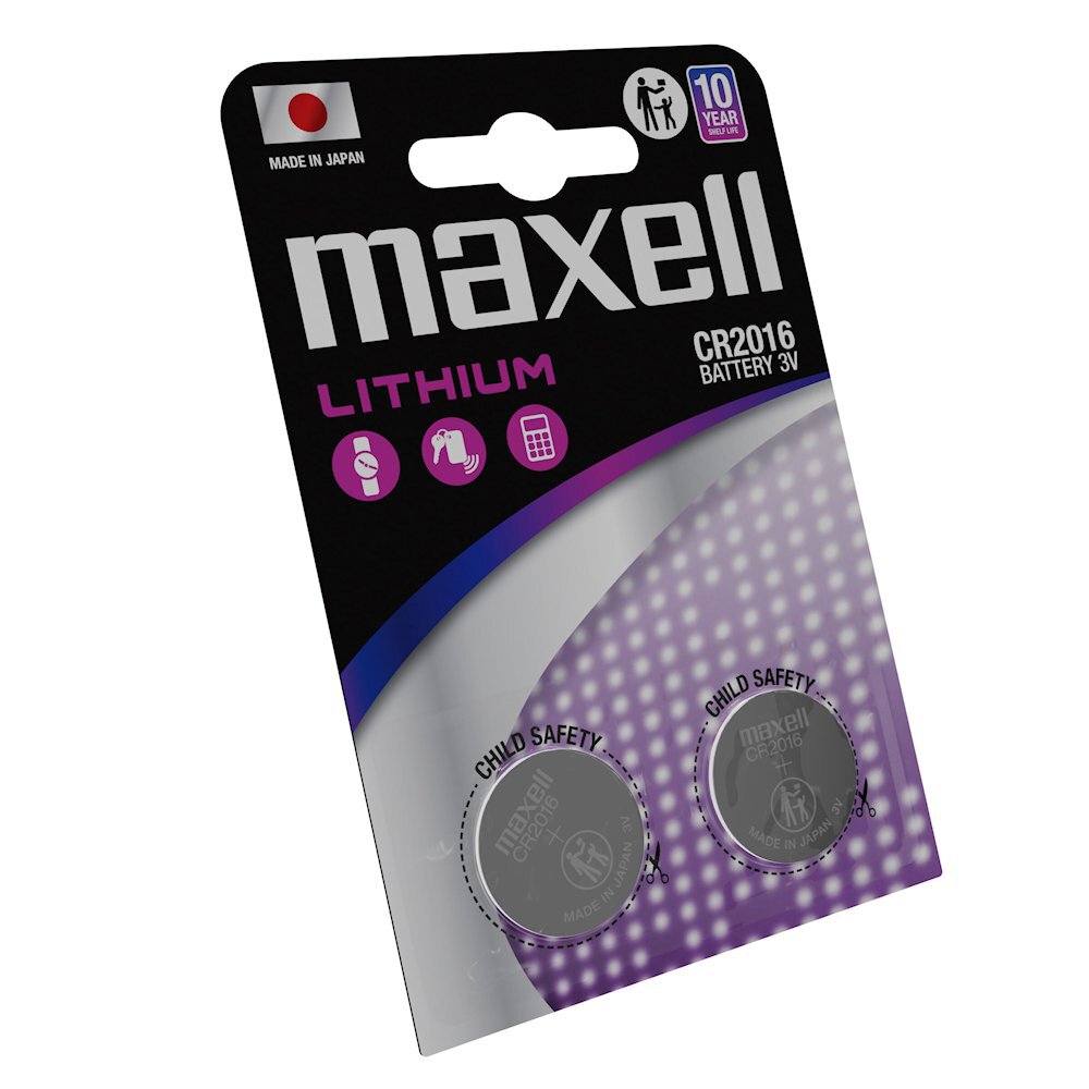 Maxell CR2016 litiova - 2ks