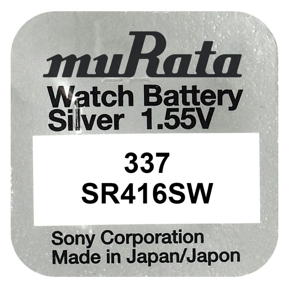 Murata 337/SR416SW - 1ks