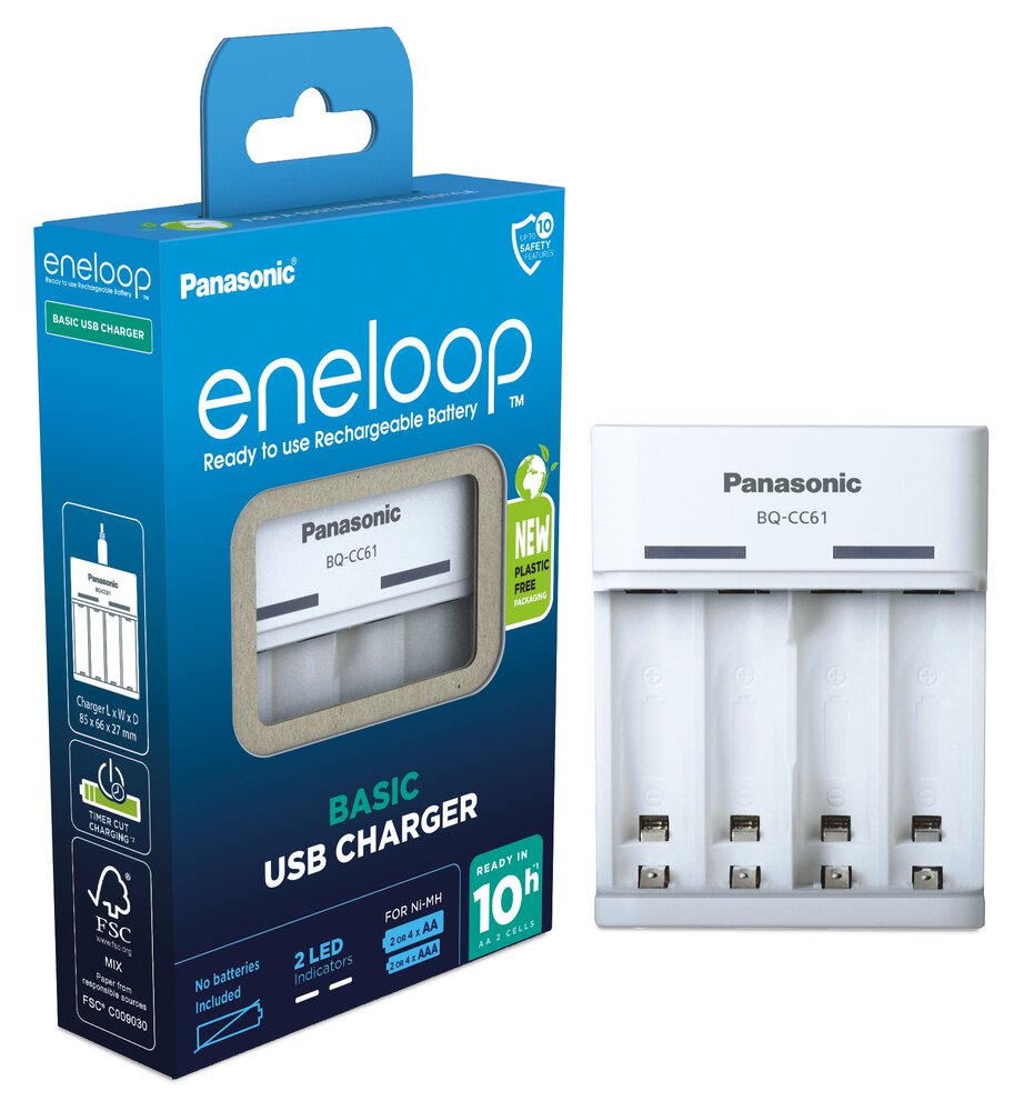 Panasonic Eneloop BQ-CC61 USB