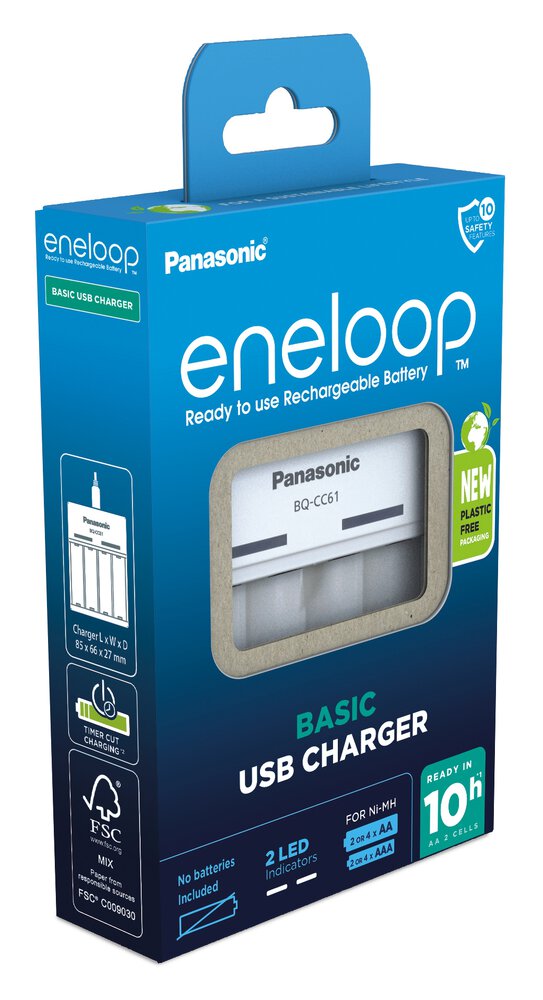 Panasonic Eneloop BQ-CC61 USB