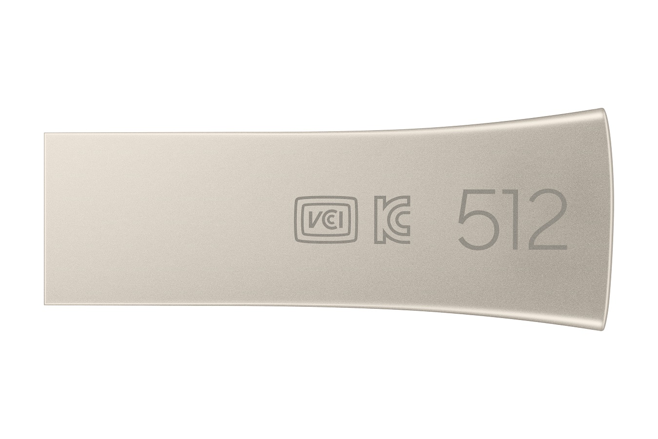 Samsung BAR Plus/512GB/USB 3.2/USB-A/Champagne Silver