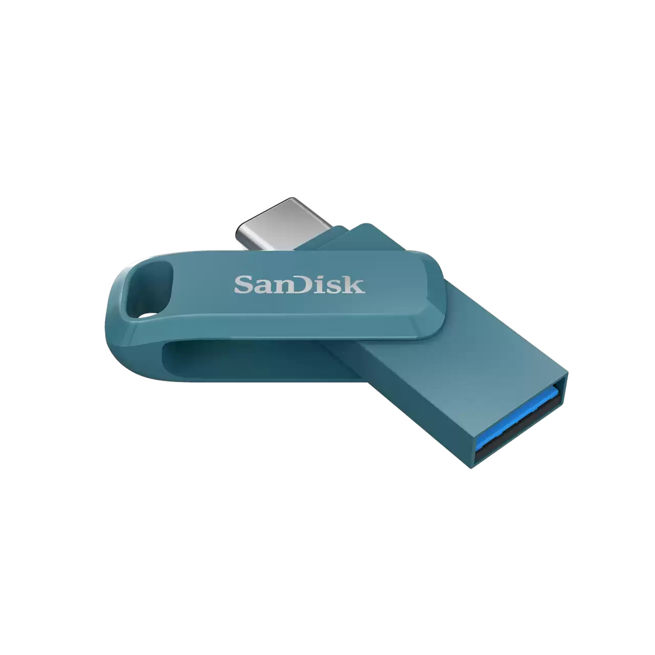 SanDisk Ultra Dual Drive Go/64 GB/USB 3.2/USB-A + USB-C/Modrá