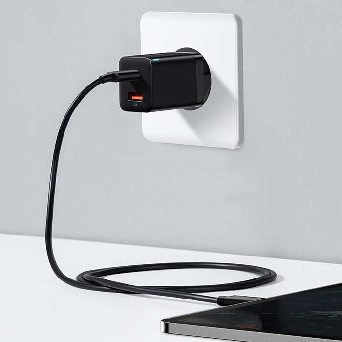 Baseus CCSUPP-E01 (30W 1xUSB 1xUSB-C)