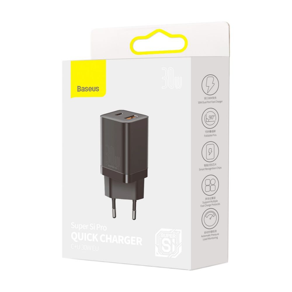 Baseus CCSUPP-E01 (30W 1xUSB 1xUSB-C)
