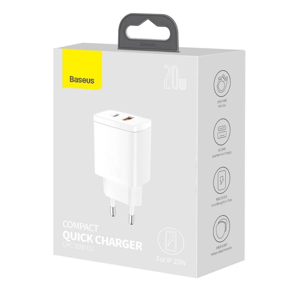 Baseus CCXJ-B02 (20W 1xUSB 1xUSB-C)