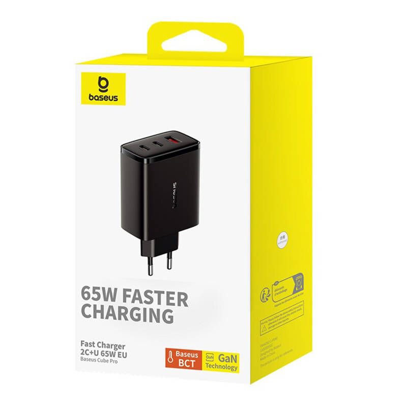 Baseus P10152301113-00 (65W 1xUSB 2xUSB-C)