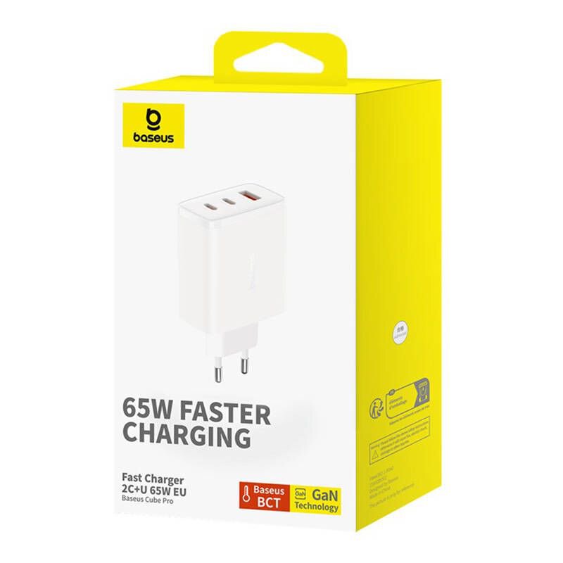 Baseus P10152301213-00 (65W 1xUSB 2xUSB-C)