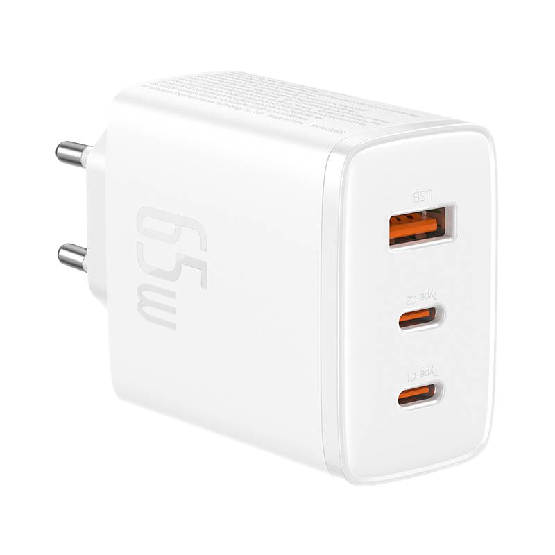 Baseus P10152301213-00 (65W 1xUSB 2xUSB-C)