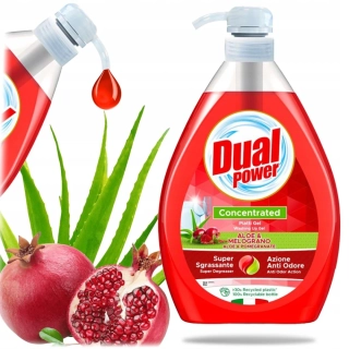 DUAL POWER Aloe Vera & Pomegranate na riad 1L 