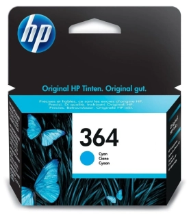 Hewlett Packard CB318EE No.364 Cyan - originál