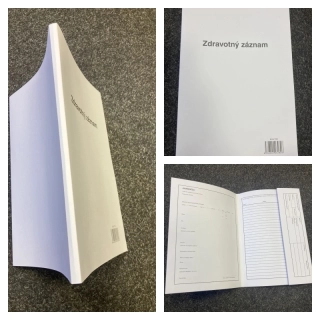 Igaz 282 Zdravotný záznam A4 - bočná klopa