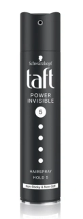 TAFT lak na vlasy 250ml Invisible Power 5
