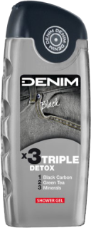 DENIM sprchový gél 250ml Black