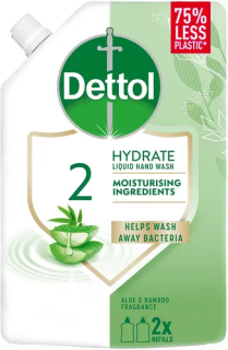 DETTOL tekuté mydlo náplň 500ml Aloe Vera a bambus