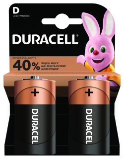 Duracell LR20/D alkalická - 2ks
