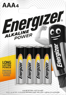Energizer Alkaline Power LR03/AAA - 4ks