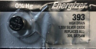 ENERGIZER 393/309/SR48/SR754SW - 1ks