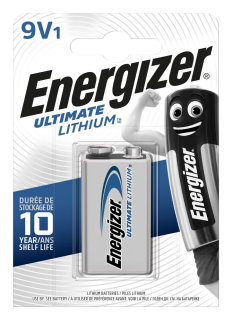 Energizer Ultimate Lithium LA522/9V - 1ks