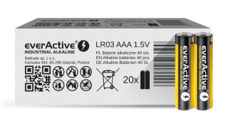 everActive Industrial Alkaline LR03/AAA - 40ks