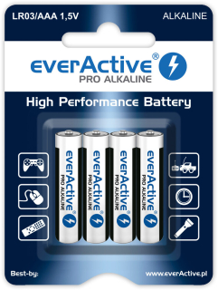 everActive Pro LR03/AAA - 4ks