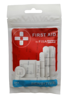 FIXAPLAST náplasť Sensitive MIX 24ks