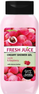 Fresh Juice sprchový gél 400ml Litchi&Malina