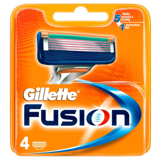 GILLETTE žiletky 4ks Fusion 5