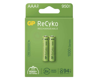 GP ReCyko AAA 950mAh 2ks