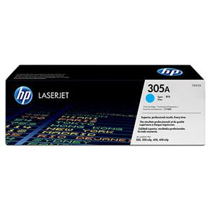 Hewlett Packard 305A / CE411A cyan - originál