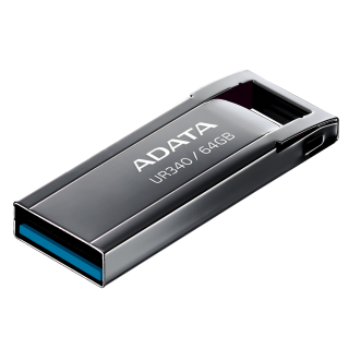 ADATA UR340/64GB/USB 3.2/USB-A/Čierna / AROY-UR340-64GBK