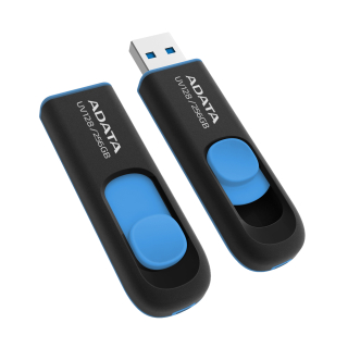 ADATA UV128/256GB/USB 3.2/USB-A/Modrá / AUV128-256G-RBE