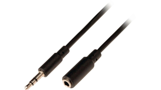 Kabel Nedis 3,5mm jack (F) na 3,5mm jack (M) 2m