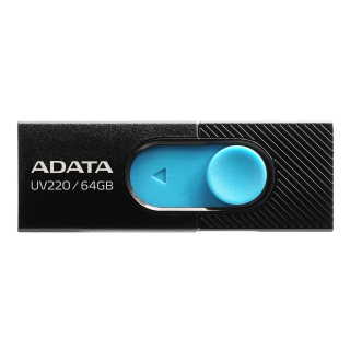 ADATA UV220 64GB black/blue AUV220-64G-RBKBL