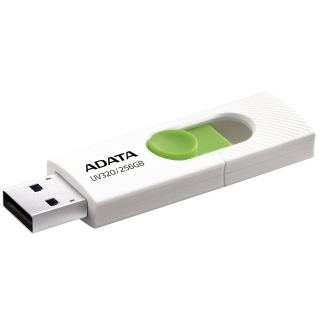 ADATA UV320/256GB/USB 3.2/USB-A/Biela AUV320-256G-RWHGN