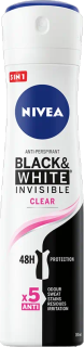 NIVEA deo sprej 150ml Black & White Clear