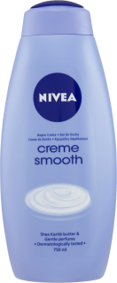 NIVEA sprchový gél a pena do kúpeľa 750ml Creme Smooth