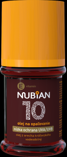 NUBIAN opaľovací olej 60ml OF10