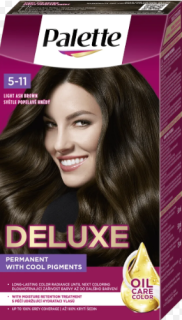 PALETTE DELUXE farba na vlasy 5-11 Svetlo-popolavo hnedý