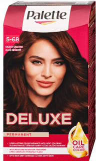 PALETTE DELUXE farba na vlasy 5-68 Zlato orieškový