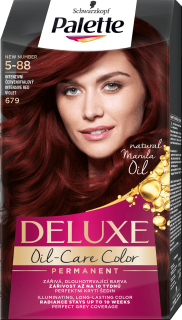 PALETTE DELUXE farba na vlasy 679 Intenzívne červeno fialová