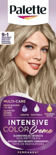 PALETTE INTENSIVE COLOR CREME farba na vlasy 9-1 Zvlášť ľadovo svetlo plavý